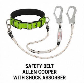 SAFETY BELT ALLEN COOPER WITH SHOCK ABSORBER